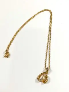 ゴールドツイストデザインネックレス