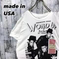 RUN DMC 古着　anvil XL 白 RUN DMC 古着 anvil XL 白 - メルカリ