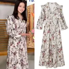 SNIDEL♡ビスチェ　ライク　プリント　ワンピース