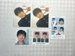 川﨑皇輝 デタカ 証明写真 開運カード 厚紙 5点セット