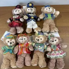 ダッフィー シェリーメイ ぬいぐるみバッジ セット