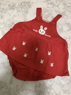 【美品】mikihouse うさこ　ロンパース Mサイズ