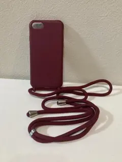 iPhone7 8 ショルダーストラップ付きスマホケース iPhone SE