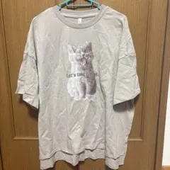 ルピリアン 猫 グラデーションTシャツ フリーサイズ