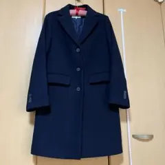 GLOBAL WORK チェスターコート ネイビー