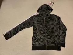 AZUL カモフラージュ柄 フルジップパーカー M(170)