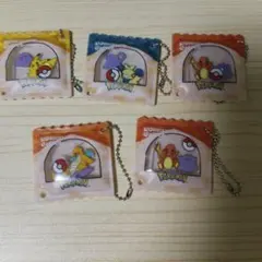 ポケモン コメダ珈琲店 コラボ ストラップ 5種セット
