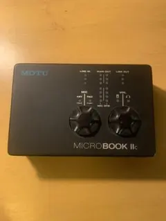 MOTU MicroBook II オーディオインターフェース 難あり 動作品 - メルカリ