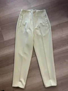 グレイル　イエロー　ハイウェストスラックス