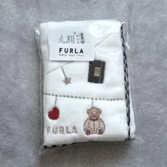 FURLA ハンカチ ベア ホワイト
