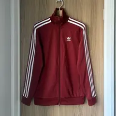 【美品】  ベッケンバウアー トラックジャケット バーガンディ 2026年最新】adidas ベッケンバウアーの人気アイテム - メルカリ