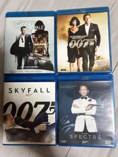 007シリーズ Blu-ray 4作品セット