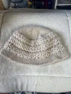 帽子 クラッシャーハット　バケットハット　クロッシェハット