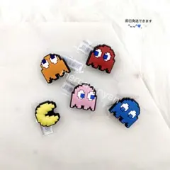ピクセル パックマン ゴーストギャング ジビッツ ５点のサムネイル
