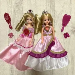 M*o様 リカちゃん本体　2体　洋服　小物　セット　まとめ売り