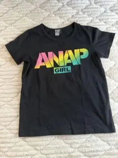 ANAP GIRL 半袖Tシャツ ブラック Sサイズのサムネイル