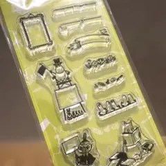 ほぼ日手帳　ムーミン　クリアスタンプ　HOBONICHI アクリル付き