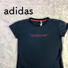 adidas 半袖 Tシャツ プリント Uネック Fサイズ