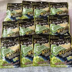 カンロ カンデミーナ Wインパクト 電撃シャイニングマスカットソーダ 12袋