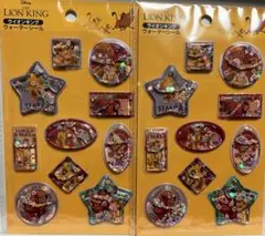 ライオン・キング ウォーターシール2枚セット