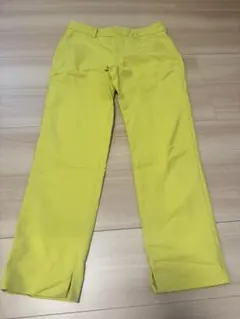 ZARA イエロー スラックスパンツ