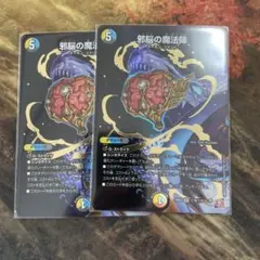 邪脳の魔法陣　シークレット　2枚