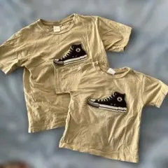 CONVERSE スニーカーグラフィック Tシャツ 105cm 140cm