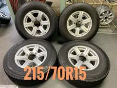M048)トヨタ 215系 ハイラックスサーフ 純正ホイール タイヤ4本