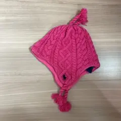 ラルフローレン ピンク ニット帽 44cm