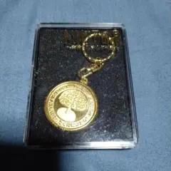 フジテレビ　トリビアの泉　〜素晴らしきムダ知識〜　メダルキーホルダー　金　美品