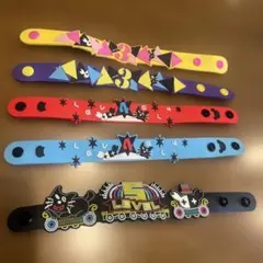 LEVEL. 1 キヨ レトルト ラバーバンド 黒赤セット - メルカリ