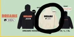go!go!vanillas DREAMS HOODIE XL