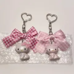 【2点セット】　チャーミーキティ　シークレットキーホルダー