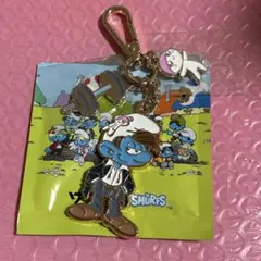 seventeen ミンギュ the SMURFS スマーフ キーリング