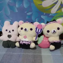 コリラックマのこあくま気分3体