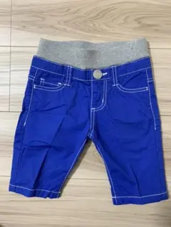 ハーフパンツ 青