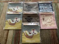 一番くじ　コメダ珈琲　H賞　ジッパーバッグ　7個