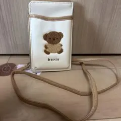 【新品未使用品】boris スマホショルダーバッグ