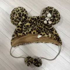 ディズニーヒョウ柄ファンキャップ