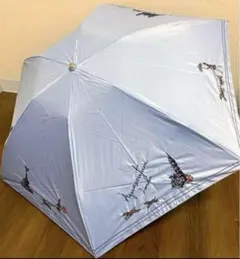 AURORA] (オンワード樫山）折りたたみ傘 晴雨兼用 ネイビー - メルカリ