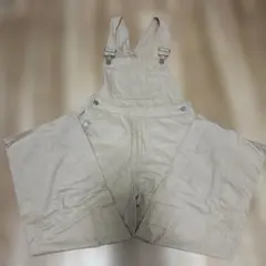 ベージュ サロペット オーバーオール　GU