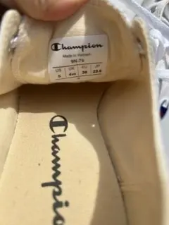 Champion ホワイト スニーカー 5 US