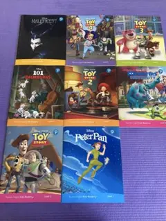 ディズニー 英語学習 絵本セット 8冊