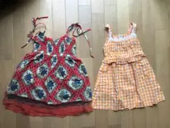 女の子　ワンピース2枚セット　110cm〜
