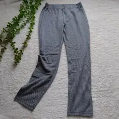 【GU】チェック スキニー Lサイズ 美品 スパッツ