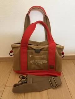 2WAY キャンバストートバッグ 羽根モチーフのサムネイル