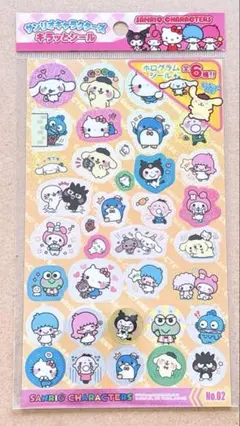 サンリオキャラクターズ サンリオ キラッとシール