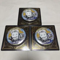 ハイキュー　木兎光太郎バースデイ缶バッジ2024 3点セット