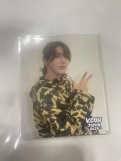 髙塚大夢　KCON フラッグ　写真　INI トレカ