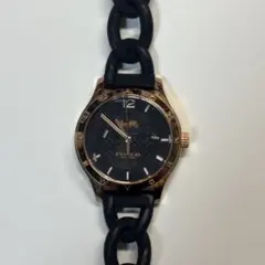 COACH レディース 腕時計 ゴールド ブラック